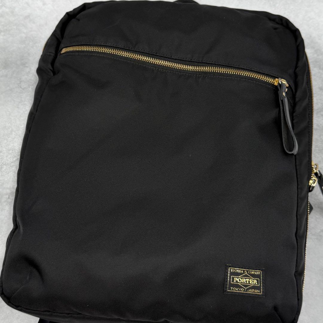 ポーターガール シア デイパックS リュック 2way 黒