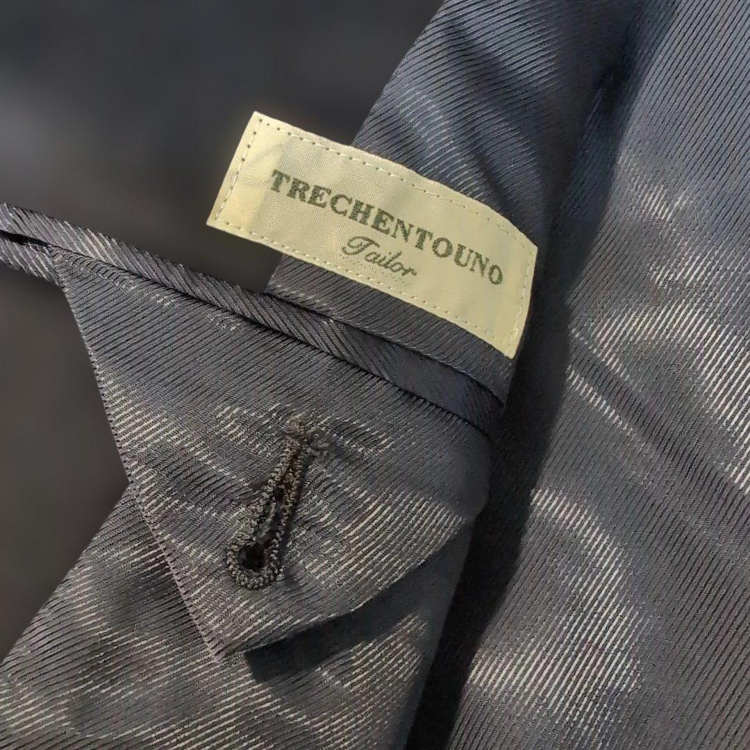 ■極上■美シルエット ロロピアーナ緑タグカシミヤ100%チェスターコート 46