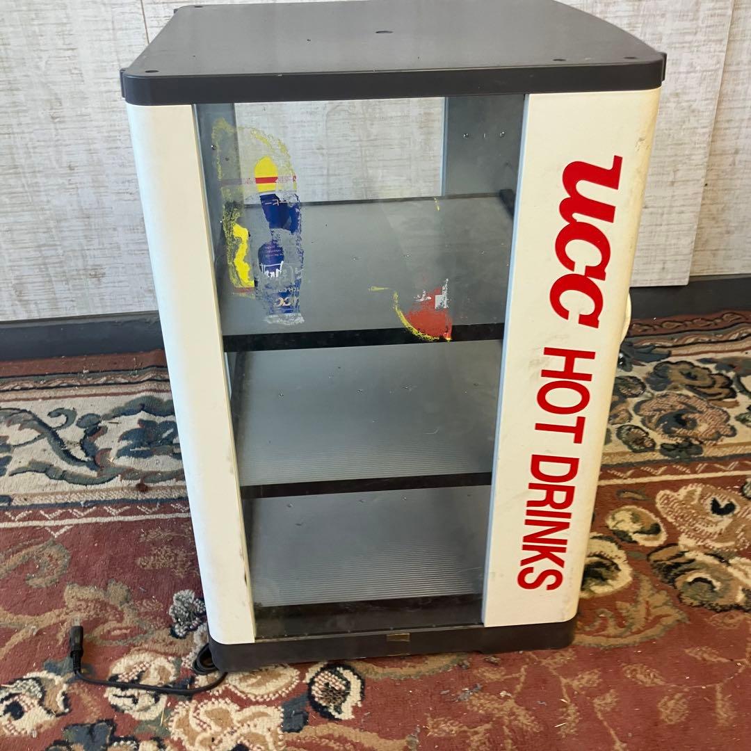 UCC HOT DRINKS 缶ウォーマー 温蔵ショーケース 電源確認済み