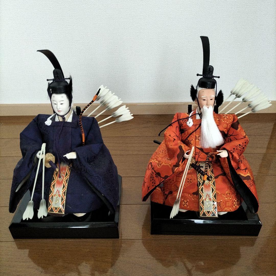 雛人形 ひな人形 随身 ずいしん 右大臣左大臣 - メルカリ