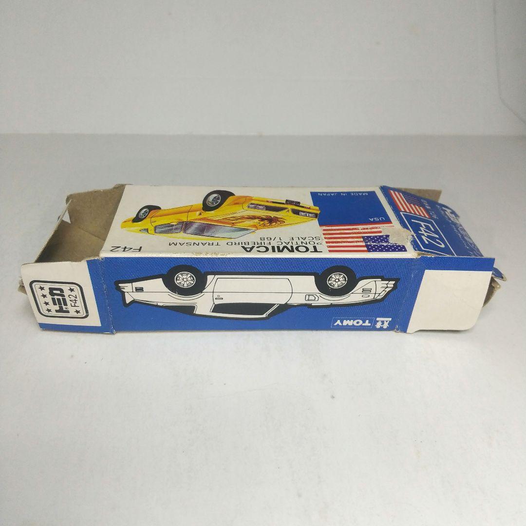 3313)トミカ 青箱 日本製 ポンティアック ファイアーバード トランザム