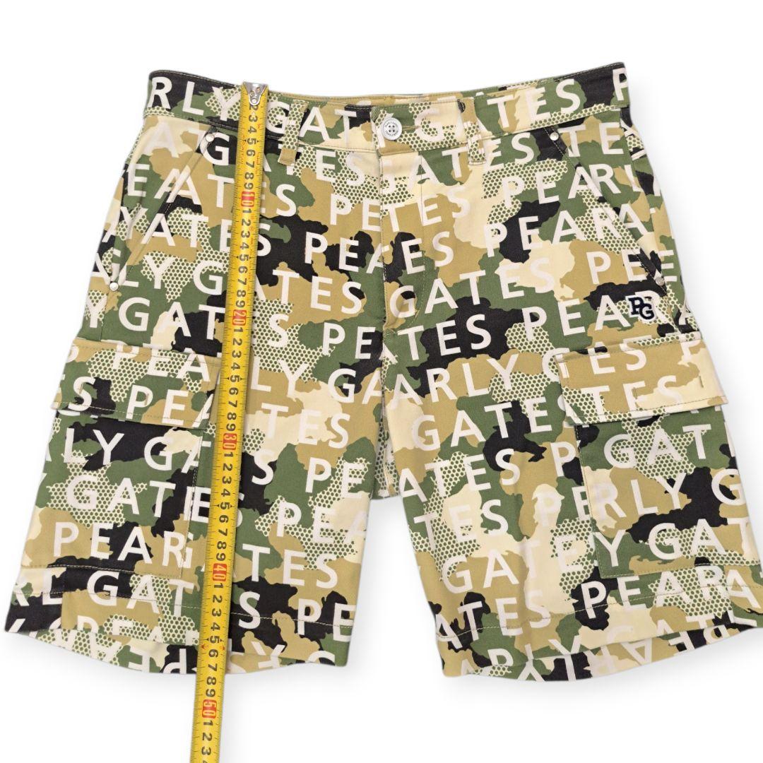 PEARLY GATES パーリーゲイツ迷彩柄ショートパンツ カモフラ柄