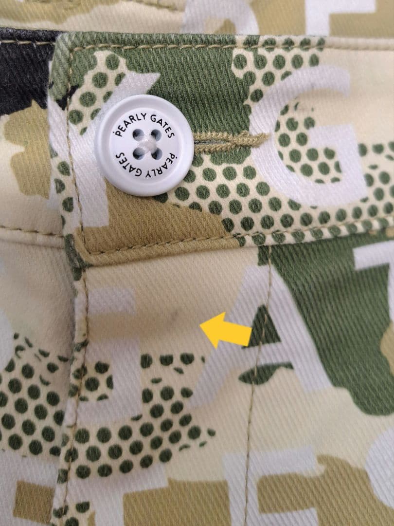 PEARLY GATES パーリーゲイツ迷彩柄ショートパンツ カモフラ柄