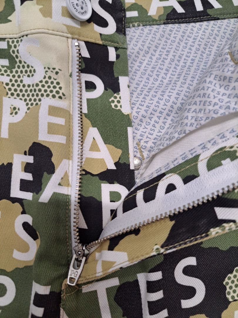 PEARLY GATES パーリーゲイツ迷彩柄ショートパンツ カモフラ柄