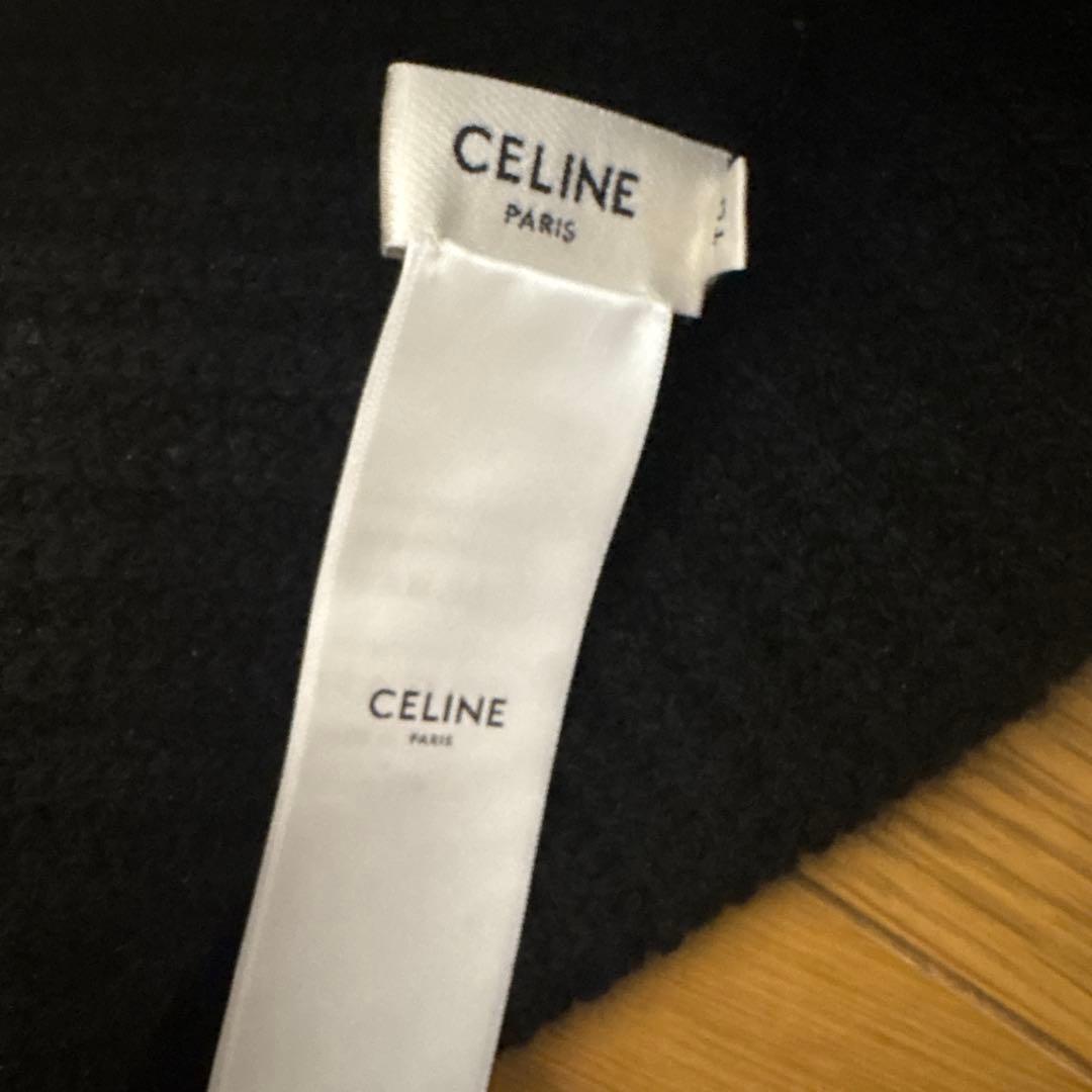 CELINE ビーニー ブラック
