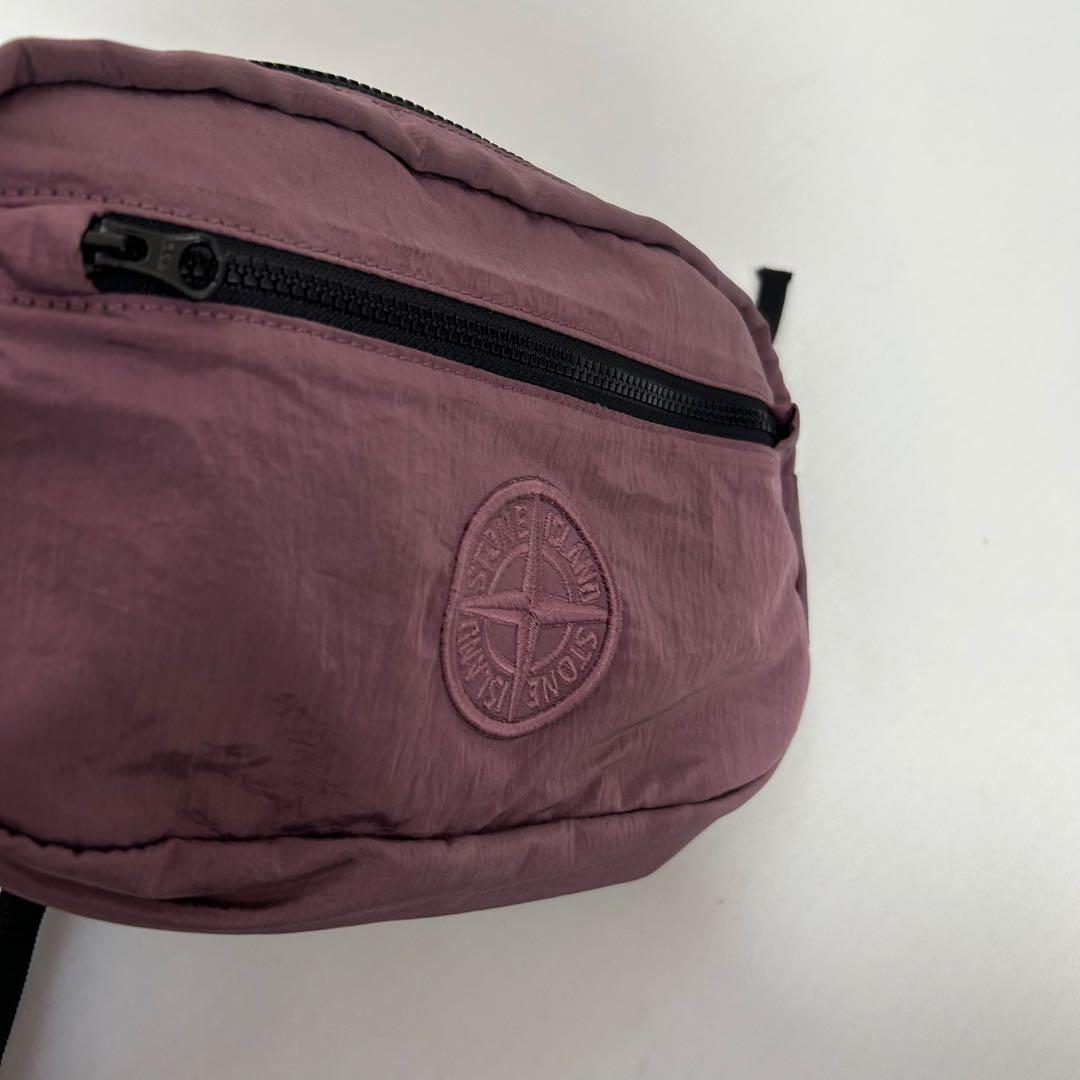 ストーンアイランド STONEISLAND ナイロンメタルボディーバッ