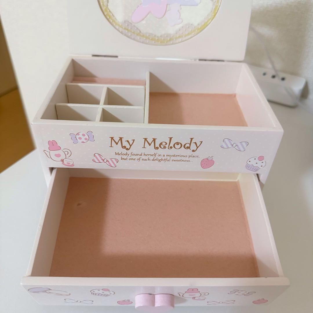 マイメロディ　木製チェスト　アクセサリーケース　2013 サンリオ