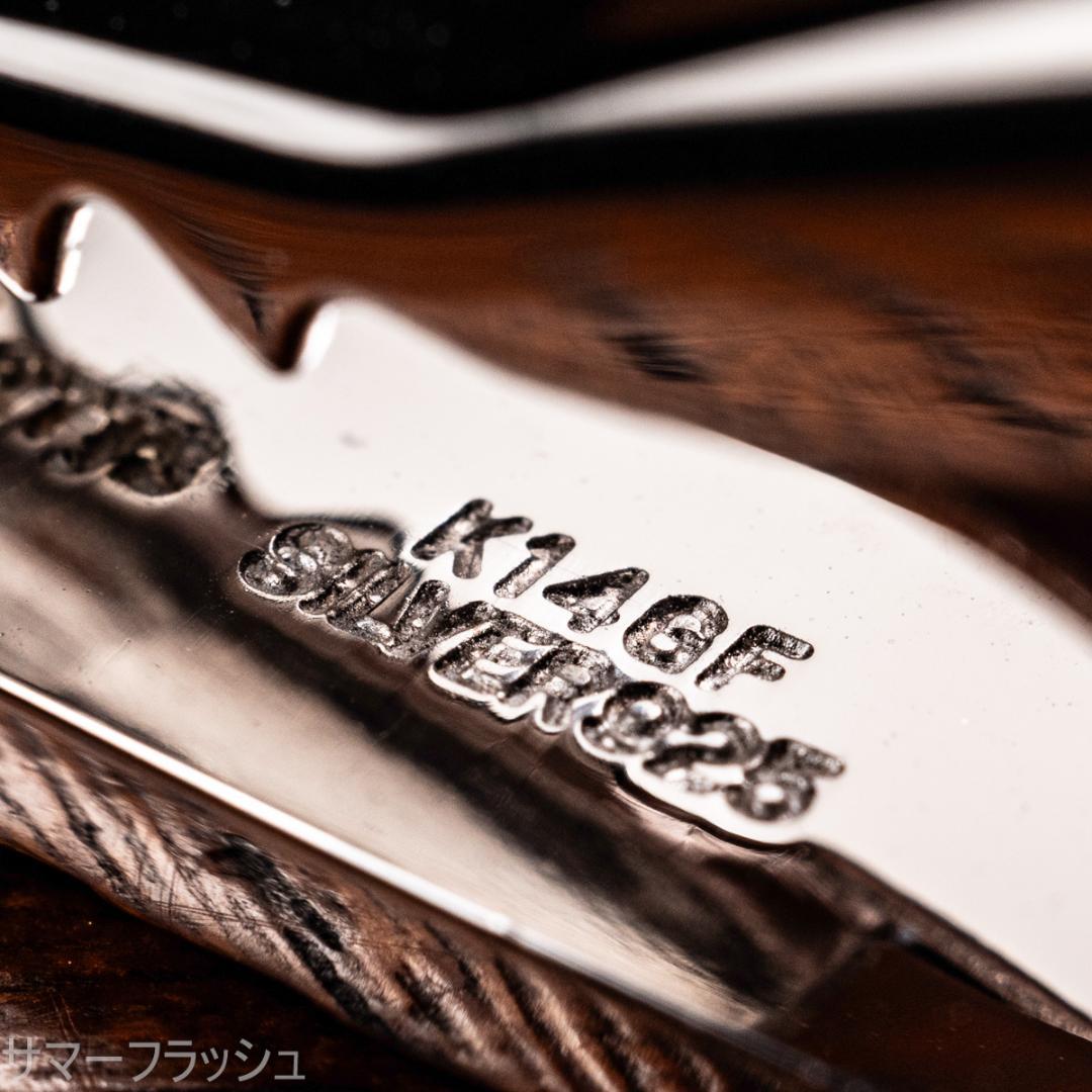 至高のネクタイピン Burberryバーバリー silver925×k14