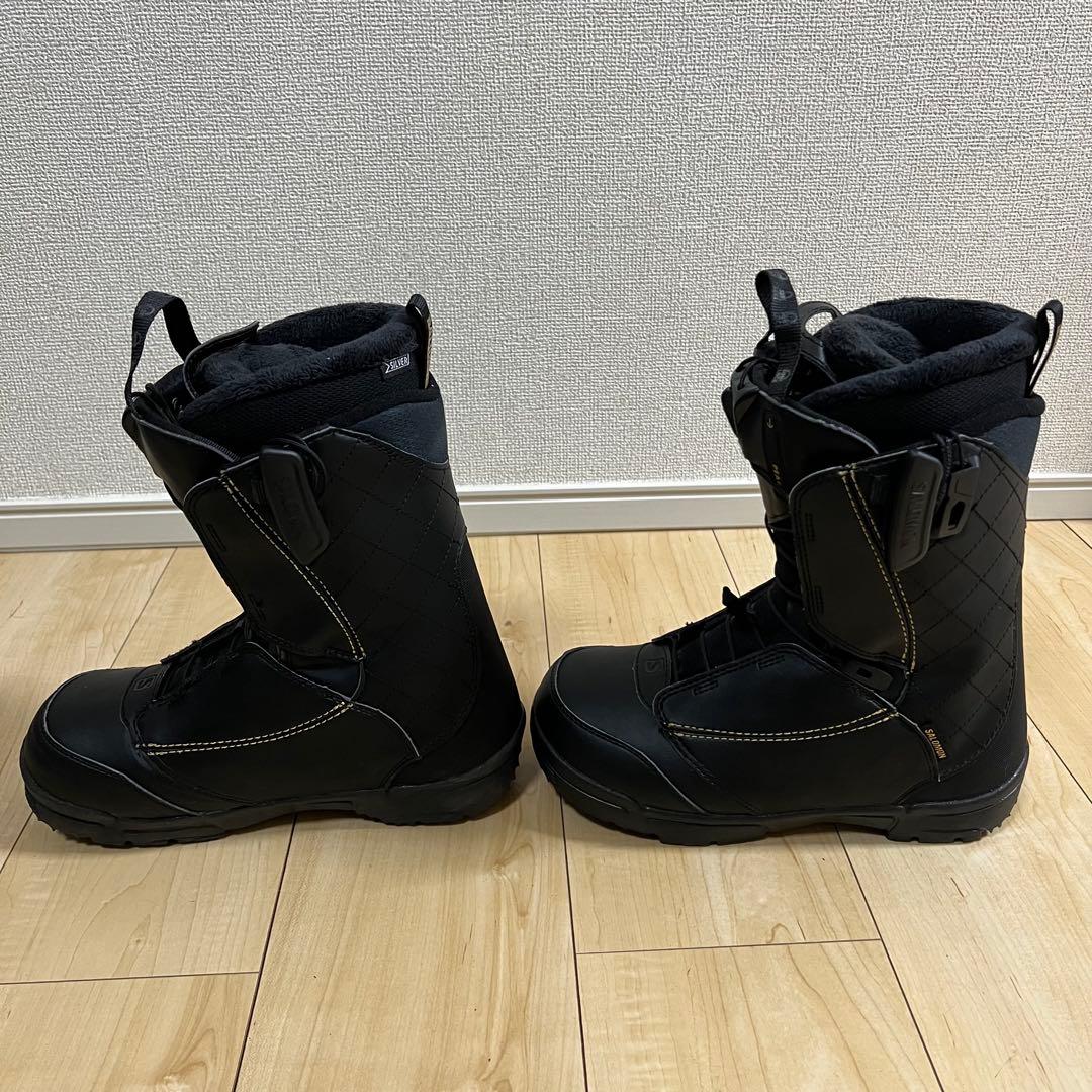 【美品_即日発送】SALOMON サロモン スノボPEARLパール24.0cm