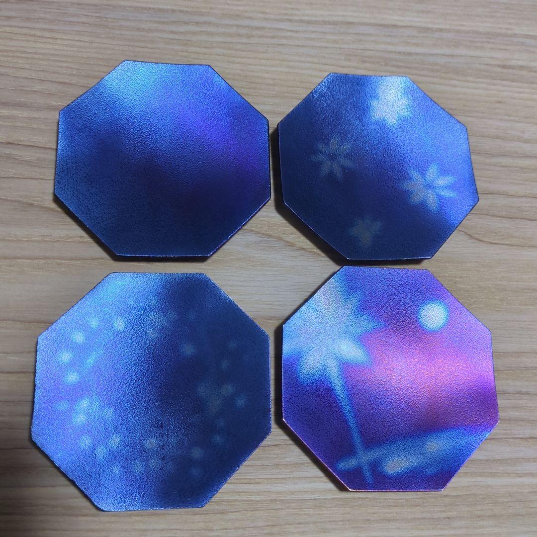 テスラ ８角 小プレート 4枚セット