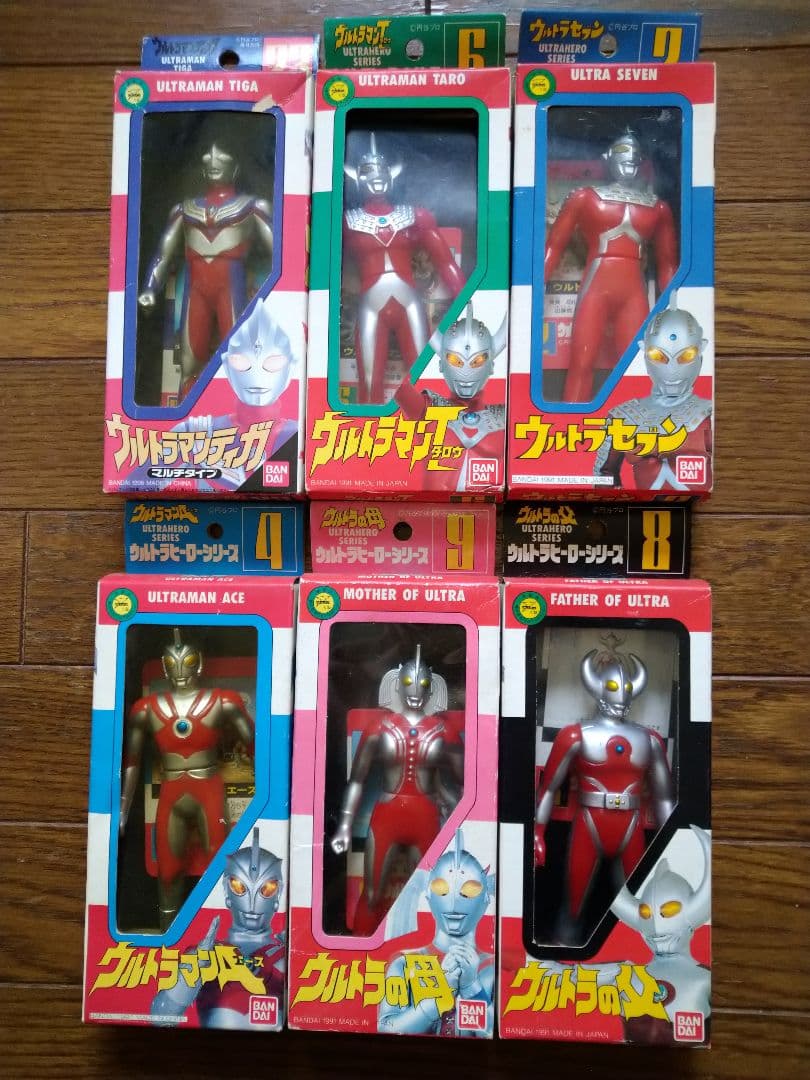 絶版!ウルトラマン ソフビ6体セット - メルカリ