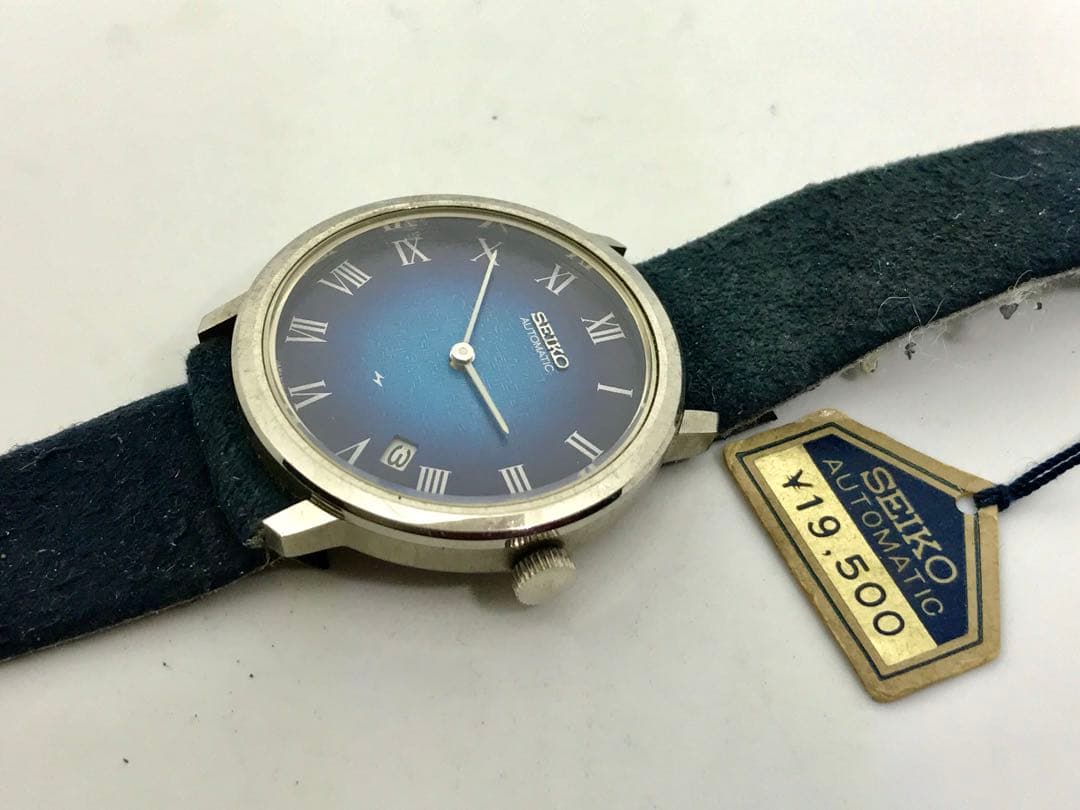 希少ヴィンテージ・セイコー・オートマチック・和紙模様・２４１８ー００２０