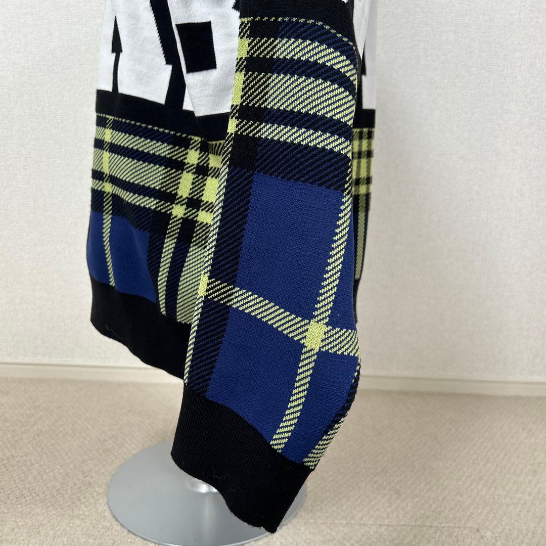 Jack Bunny!! HOT FEEL 3色Wジャガード クルーネックニット