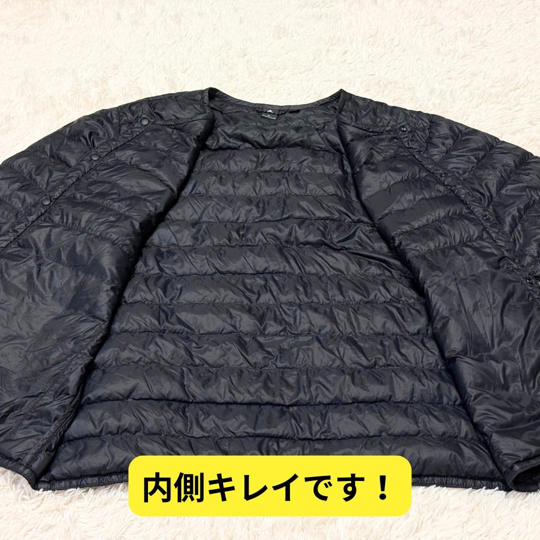 ⭐美品　モンベル　スペリオダウンラウンドネックジャケット Men's　黒　L極暖