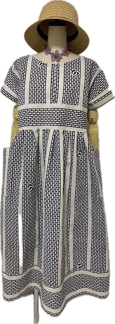 浴衣リメイクワンピース