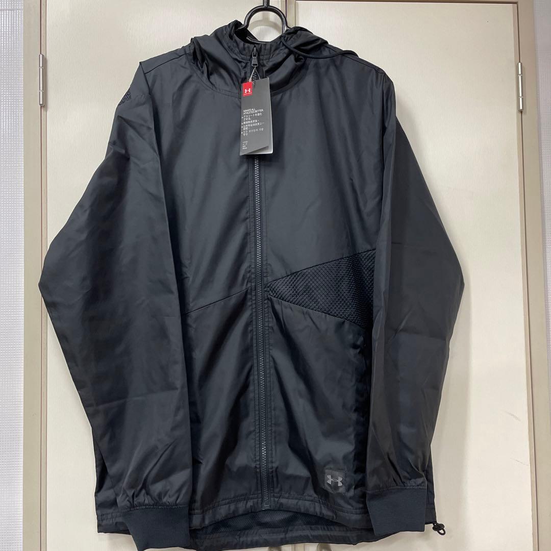 年始セ－ル アンダーア－マ　ウィンドブレーカー上下セット　L