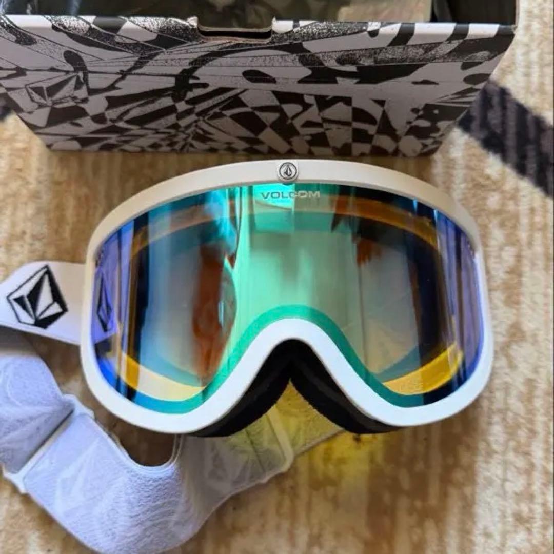 VOLCOM ゴーグル ミラー加工レンズ 交換レンズ付き