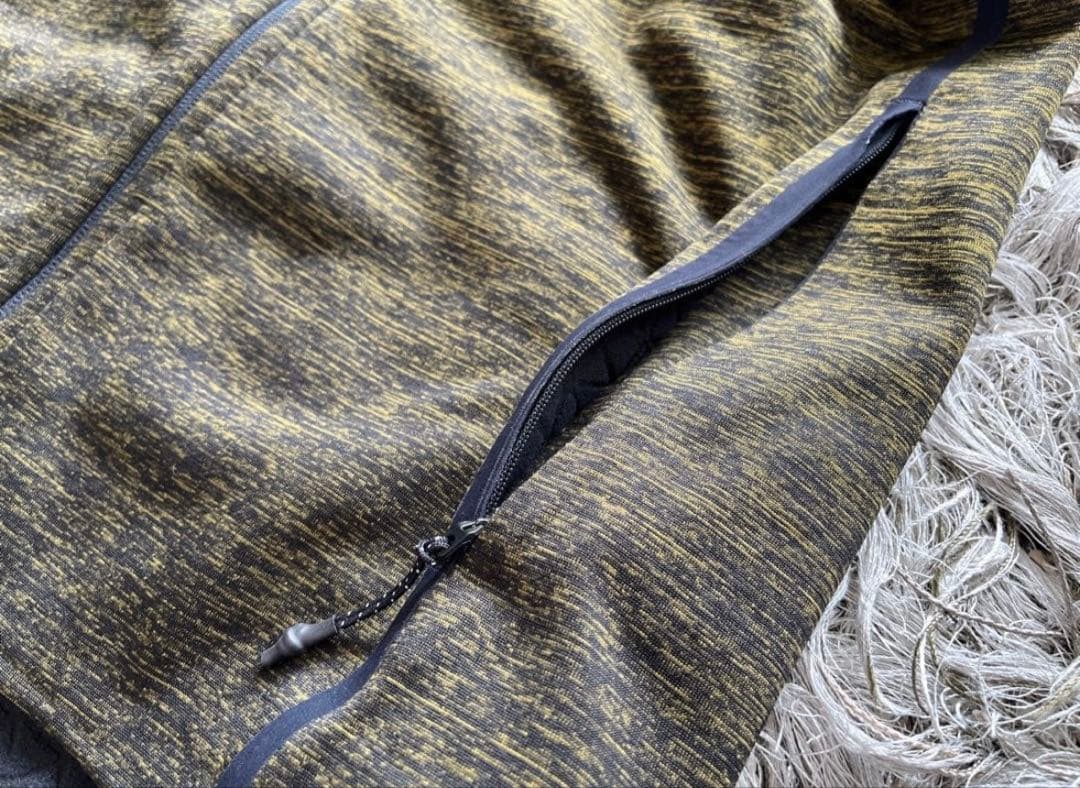 M Nike 冬用トレーニング フルジップフードジャケット オリーブグリーン