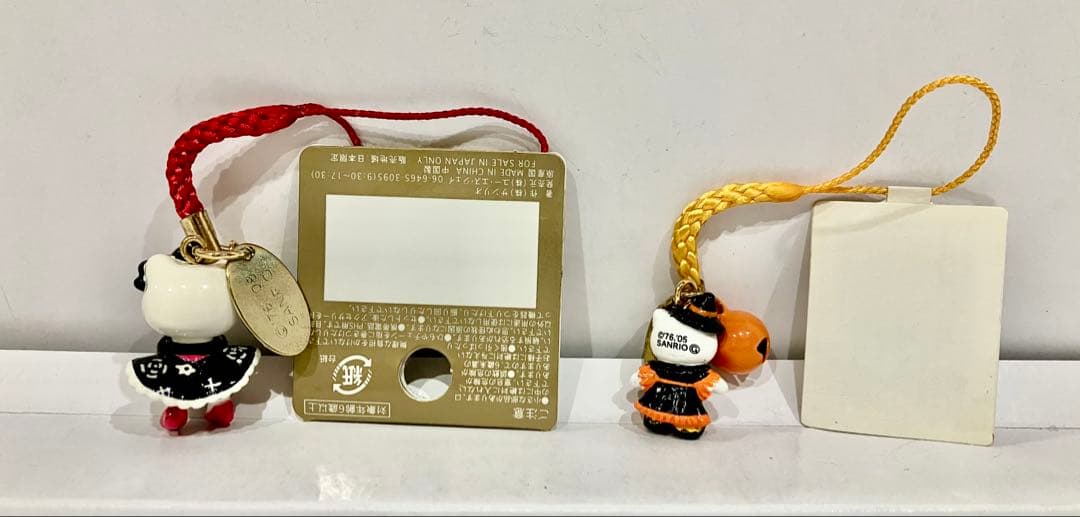 A*a様 ハローキティ 根付 ストラップ USJ限定 根付 2種セット　最終価格