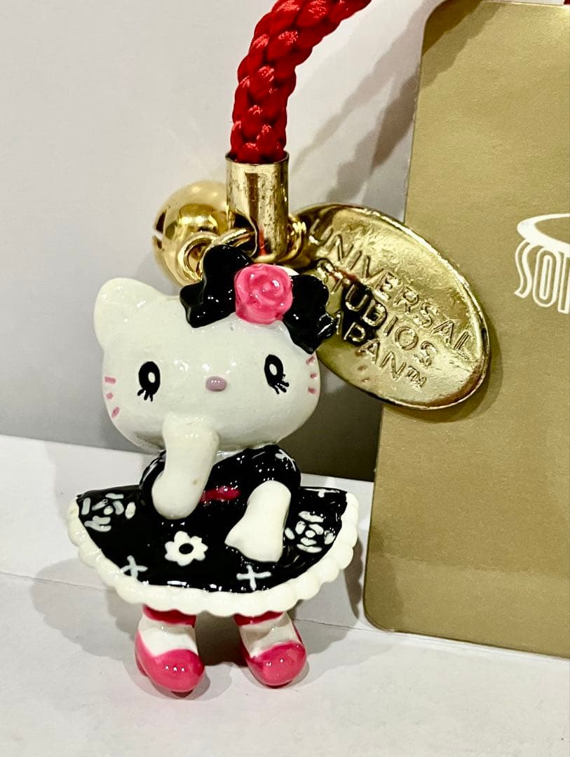 A*a様 ハローキティ 根付 ストラップ USJ限定 根付 2種セット　最終価格