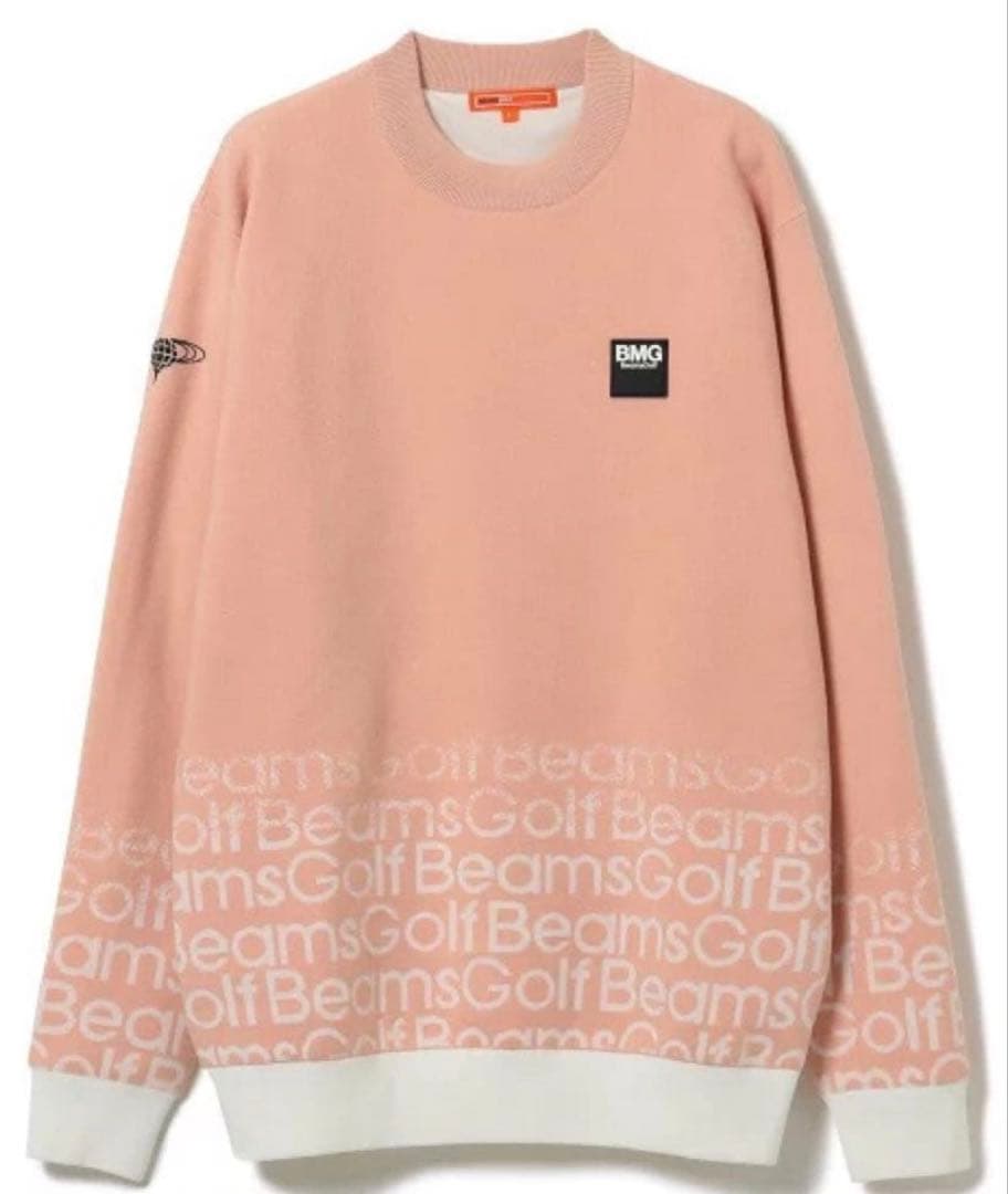 ビームスゴルフ　グラデーションニット