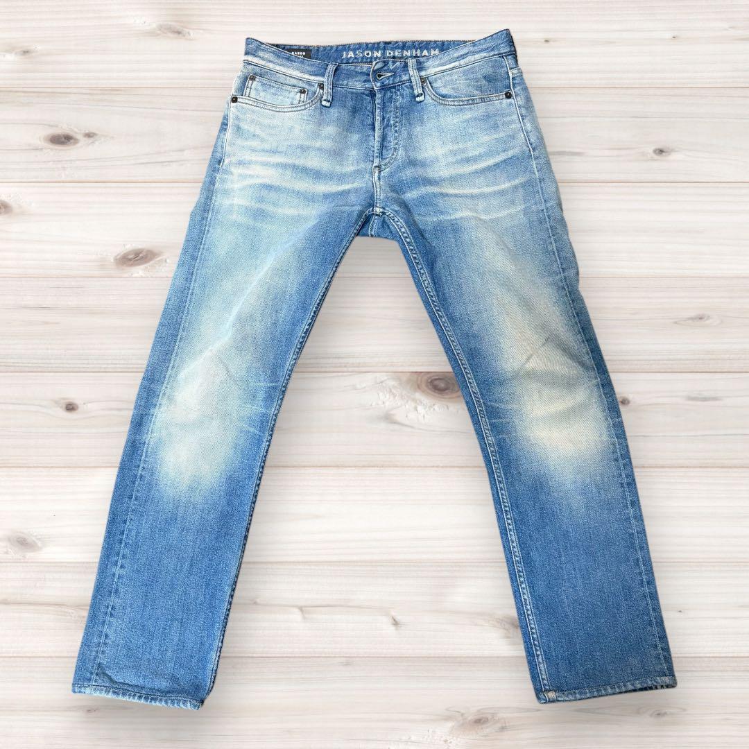 「美品」DENHAM RAZOR スリムフィット W31 L32 デニム