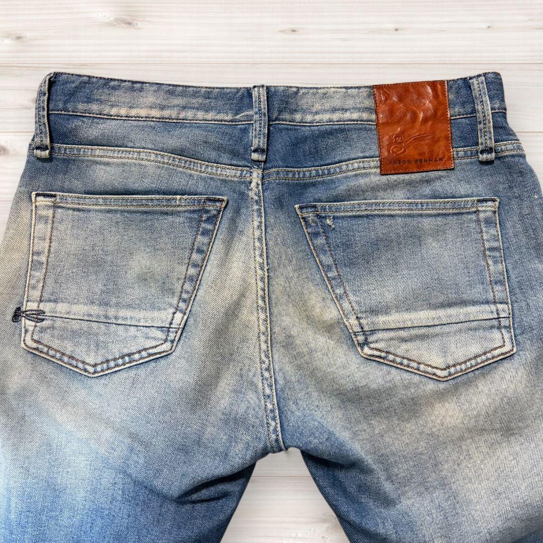 「美品」DENHAM RAZOR スリムフィット W31 L32 デニム