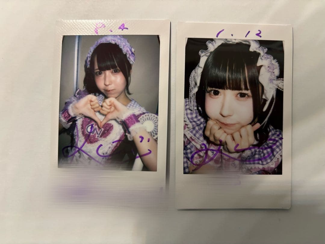 ION! 伽久耶くらら コメントありチェキ - メルカリ