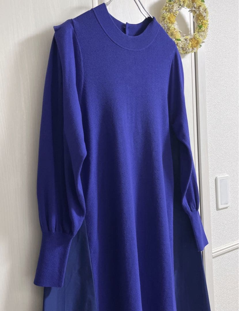 とまと　後ろ布帛付きワンピース 定価2.3万円