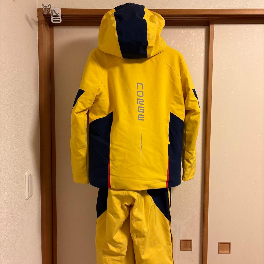 Phenix ジュニア150 スキーウェア イエロー/ネイビーPFAG20T00