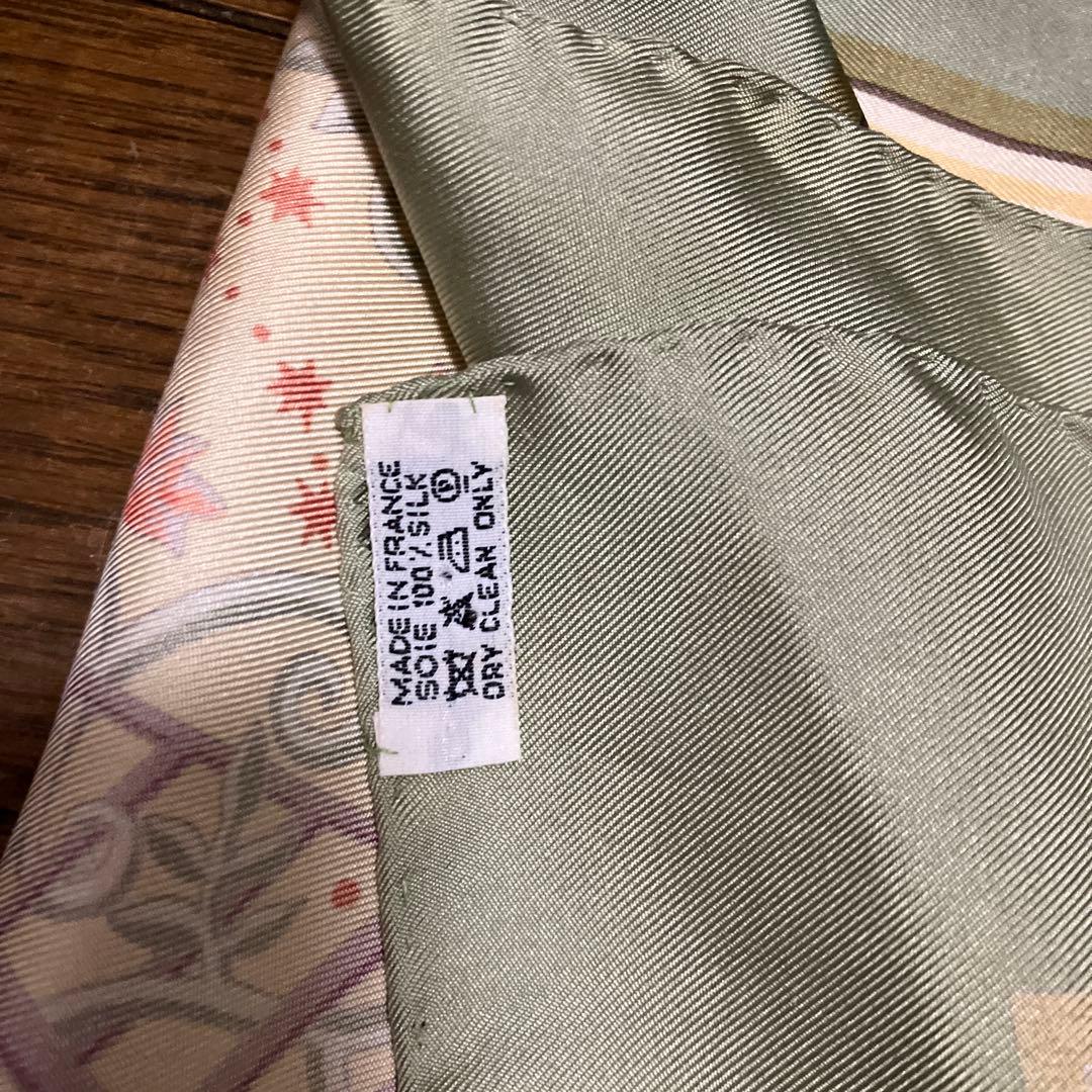 HERMES 地図柄 スカーフ 90cm x 90cm