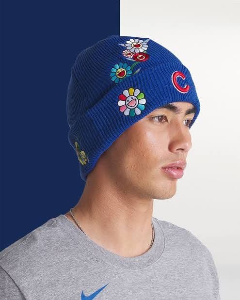 村上隆 MLBワールドツアー 東京シリーズ 2025 シカゴカブス ビーニー ①