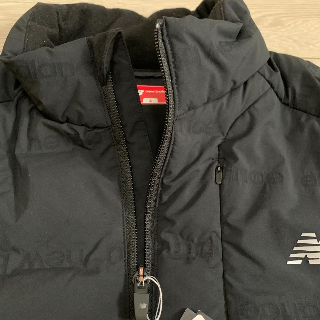 新品未使用 サイズ４ M ニューバランス メンズ 防寒 ジャケット ブラック系