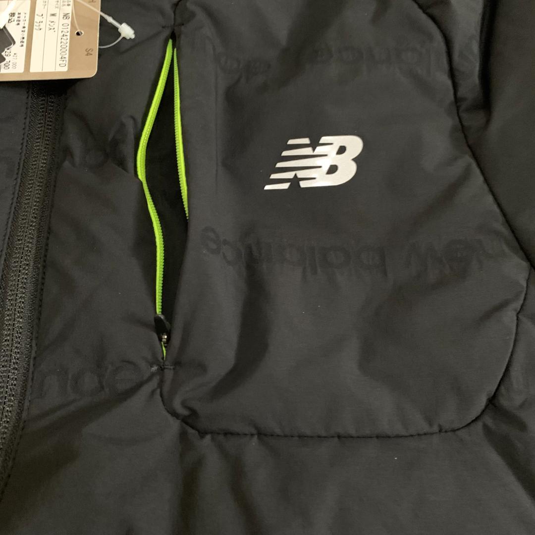 新品未使用 サイズ４ M ニューバランス メンズ 防寒 ジャケット ブラック系
