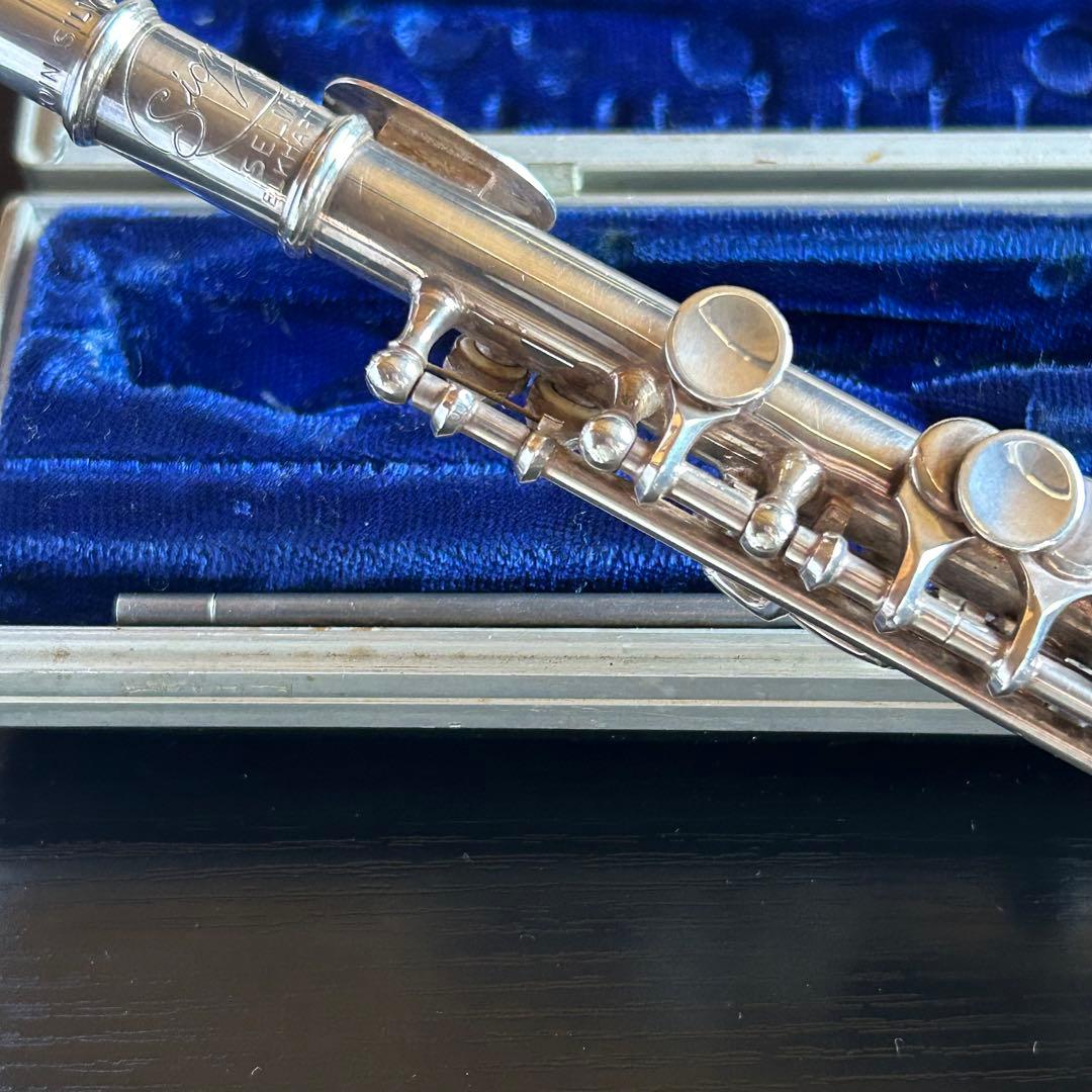 セルマー アメリカンセルマー アメセル ピッコロ ヴィンテージ 総銀 珍品