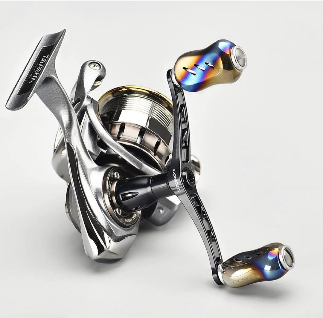 ゴメクサス 98mm チタン製 シマノ ダブルハンドル アルテグラ ツイン