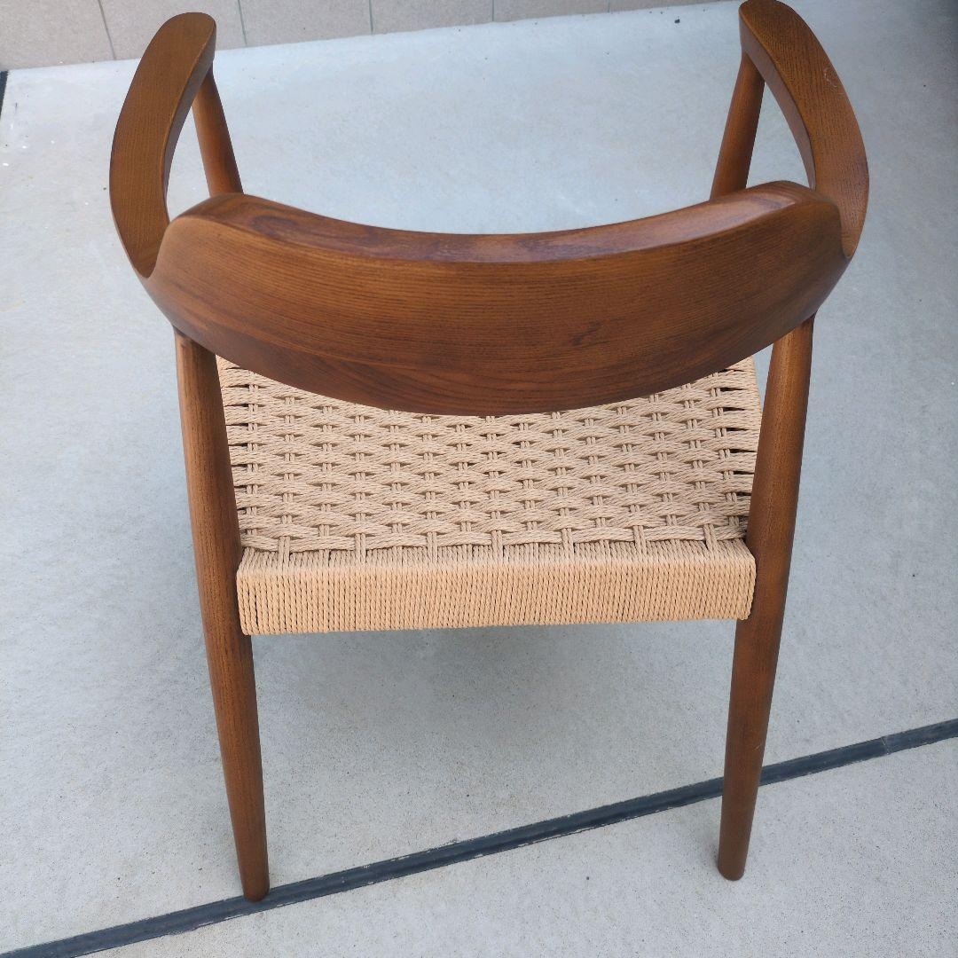 【美品】関家具 ダイニングチェア ロジャーⅢ ペーパーコード