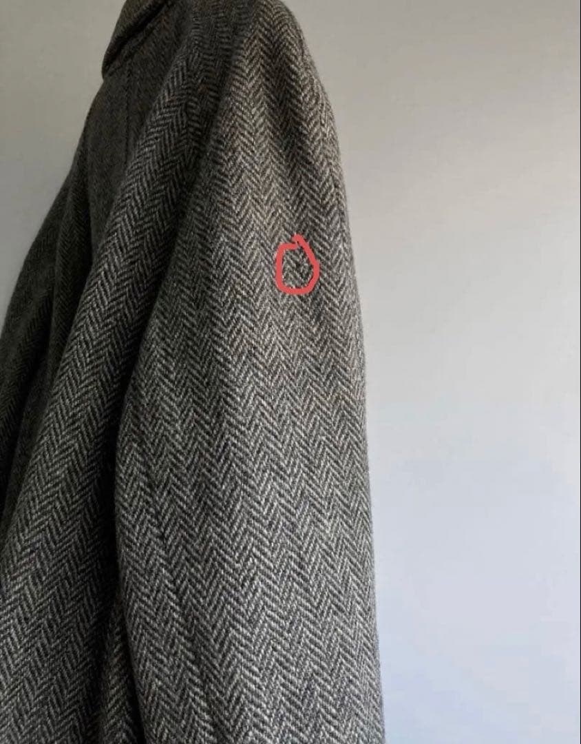 ジャケット・アウター 70s Vintage Burberry \"Harris Tweed\" Coat