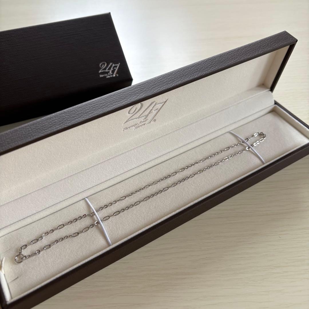 美品】pt900ギリオン 24-7 ネックレス40cm 健康 - メルカリ