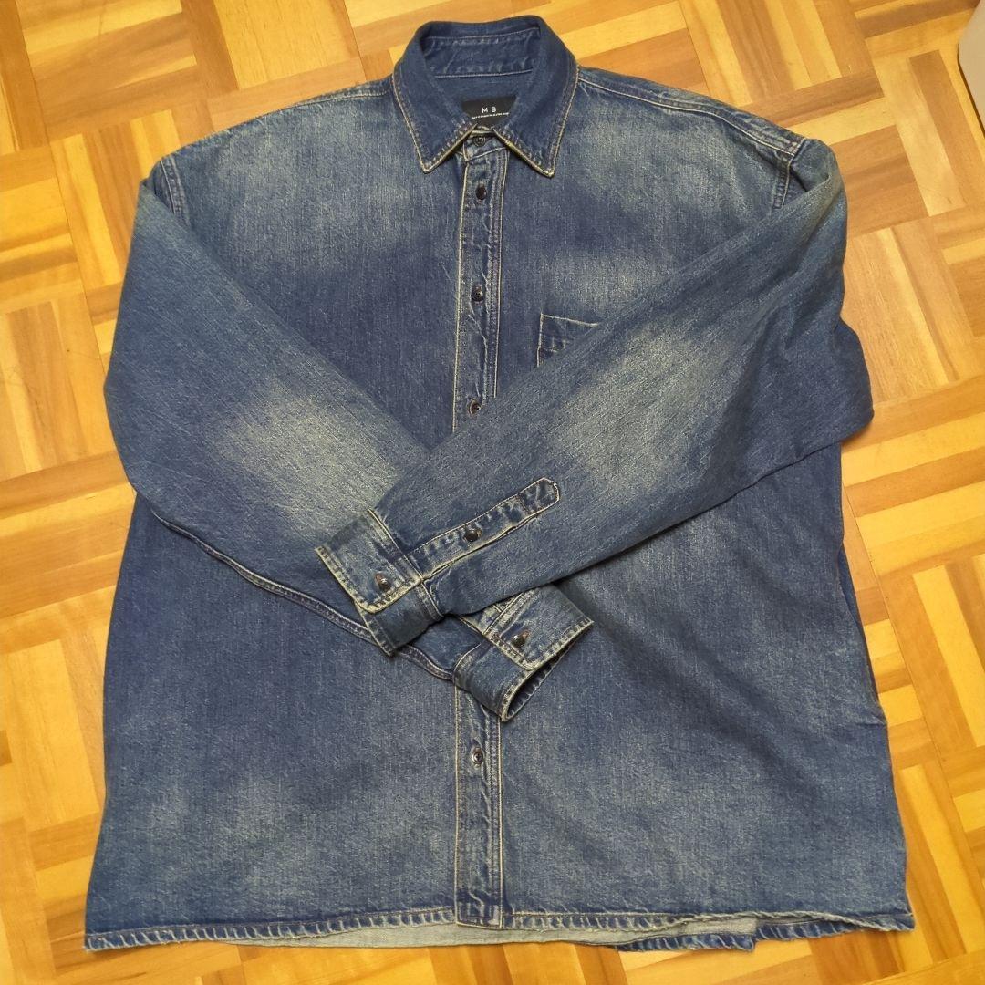 MBハイエンド ヴィンテージデニムシャツジャケット by SHOWA　Mサイズ