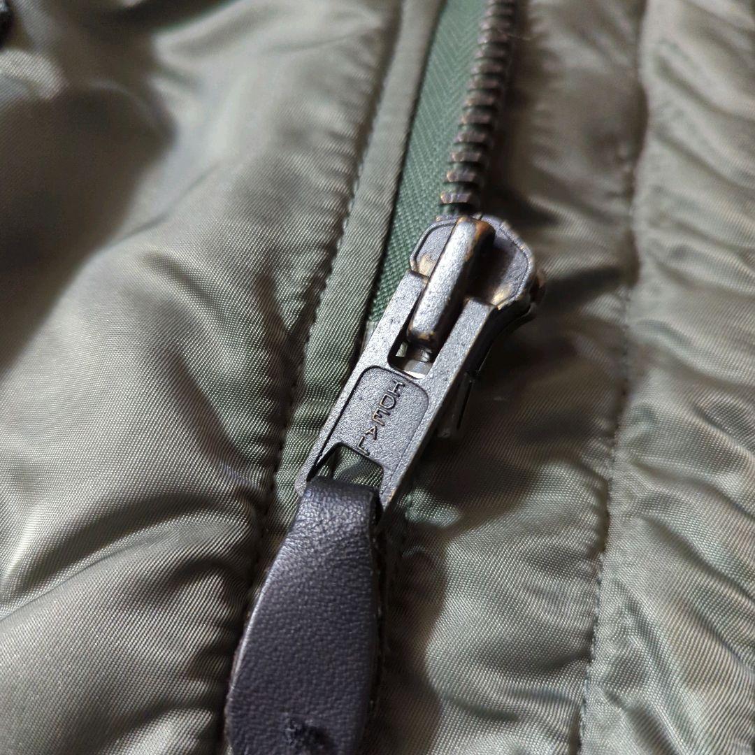 美品 スピワック N-3B フライトジャケット USA製 グリーン系 40