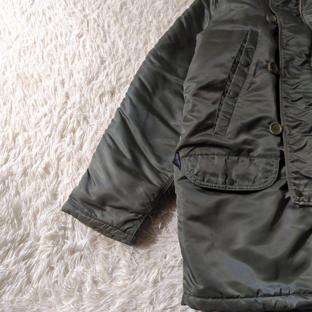 美品 スピワック N-3B フライトジャケット USA製 グリーン系 40