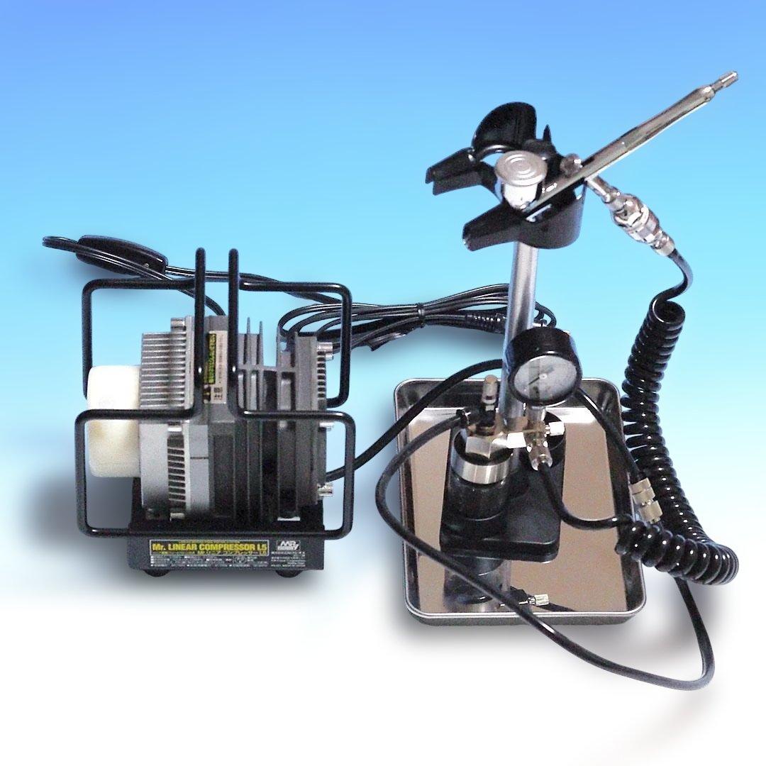 GSIクレオス Mr.リニアコンプレッサー L5/プラチナセット エアブラシ