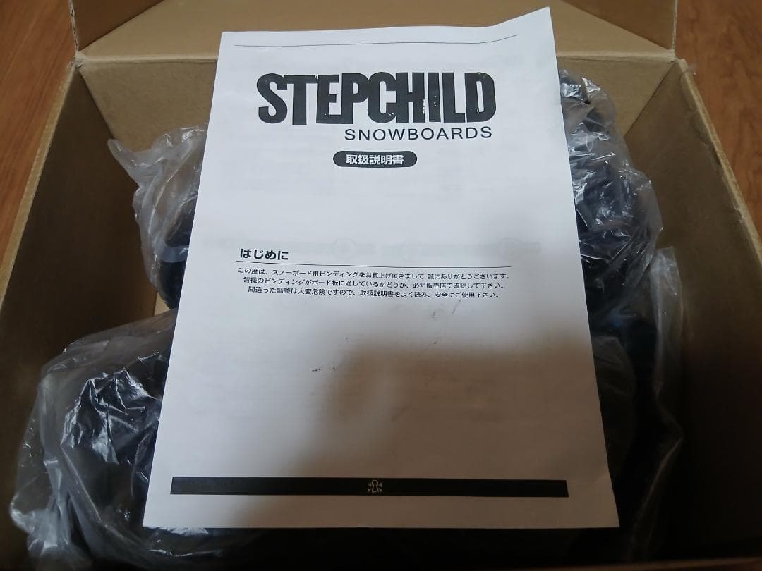 新品未使用/STEPCHILD スノーボードビンディング