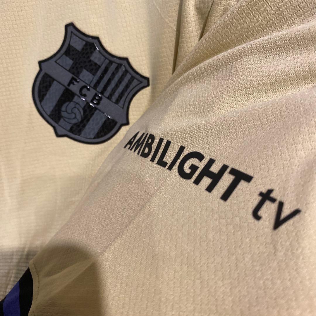 フレンキー・デ・ヨング　バルセロナ　25/26 アウェイ　CL仕様