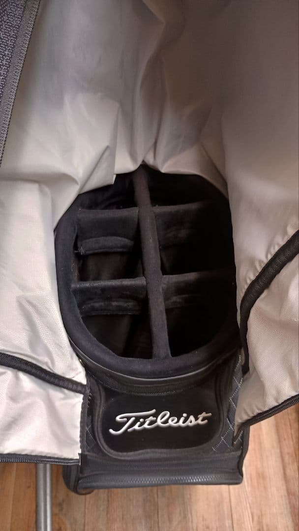 タイトリスト Titleist メンズ ジェットブラック キャディバッグ