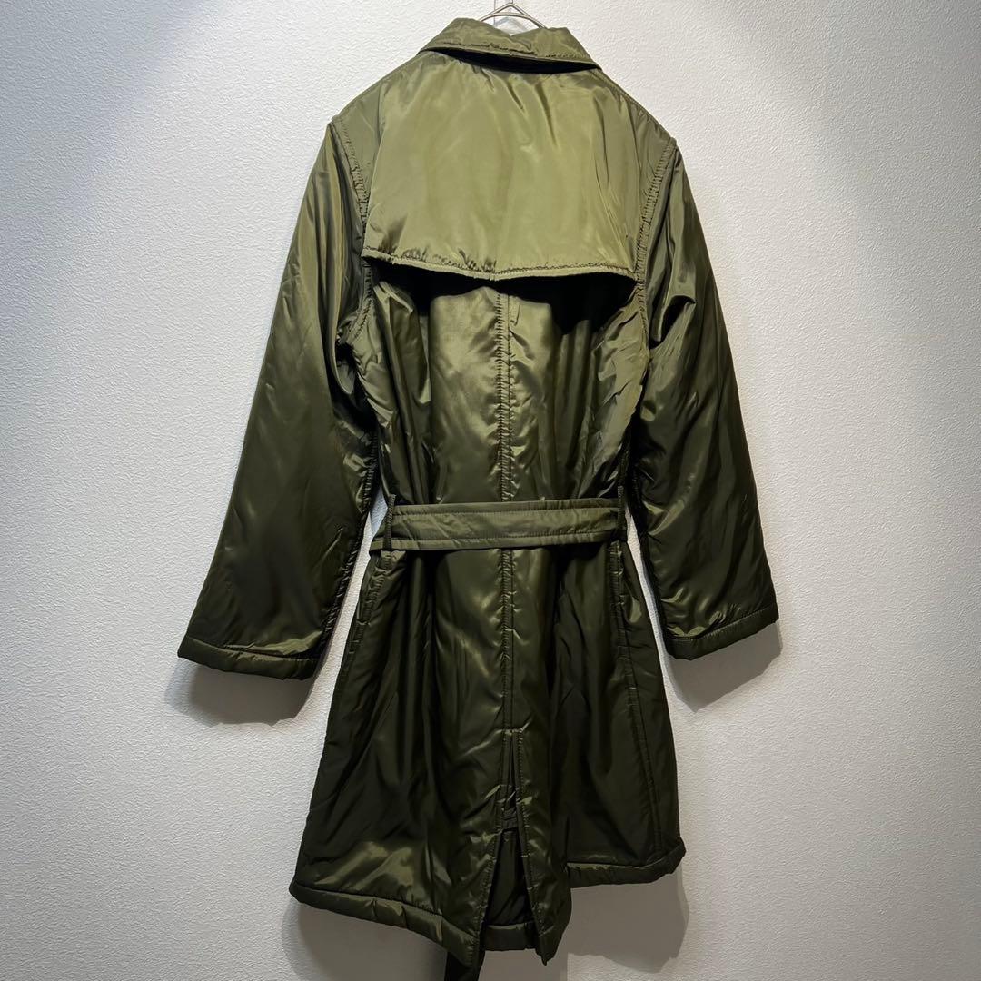 希少 13年製 トリコ コムデギャルソン 上質 ナイロン ダウン トレンチコート