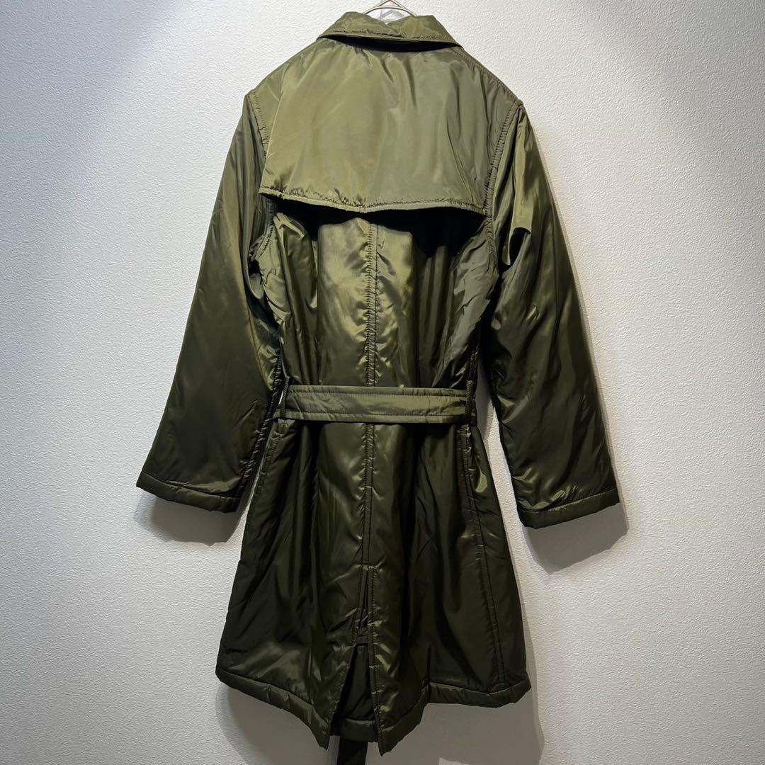 希少 13年製 トリコ コムデギャルソン 上質 ナイロン ダウン トレンチコート