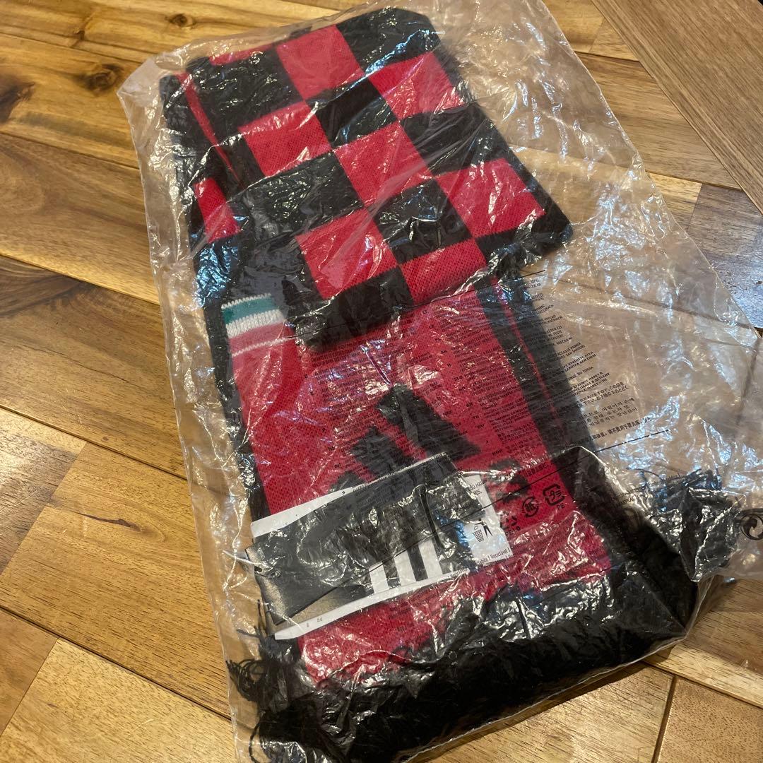 ACミラン マフラー adidas