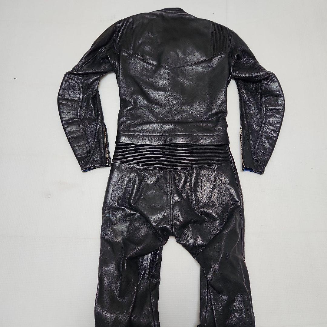当時物 プロショップ タカイ 革ツナギ レザースーツ レーシングスーツ
